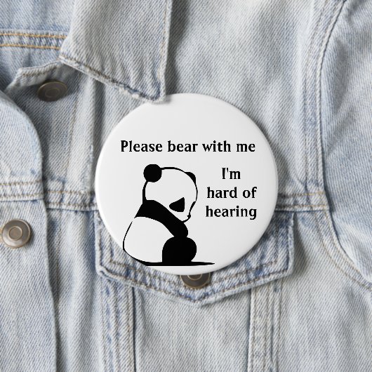 S'il te plaît porte-moi le badge dur d'audition (En situation)