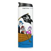 Sil. Thermische getumber Thermosbeker (Geroteerd rechts)