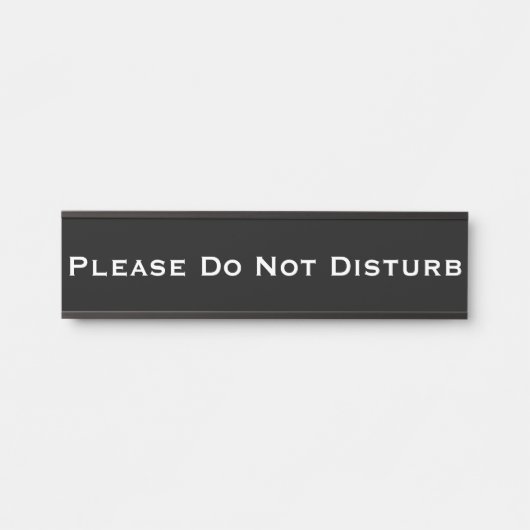 S'Il Vous Plaît Ne Pas Disturber Plaque amovible S (Devant)