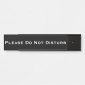 S'Il Vous Plaît Ne Pas Disturber Plaque amovible S (Devant)