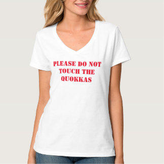 S'IL VOUS PLAÎT NE TOUCHEZ PAS LE T-shirt QUOKKAS 