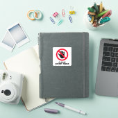S'il vous plaît ne touchez pas les autocollants de (Couverture iPad)