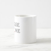 S'il vous plaît, tuez-moi Mug - Bureau ennuyeux (Centre)