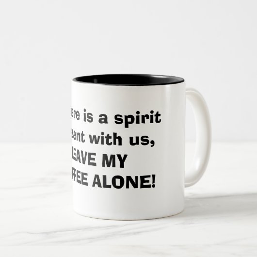 S'il y a une tasse d'esprit… (Devant droit)