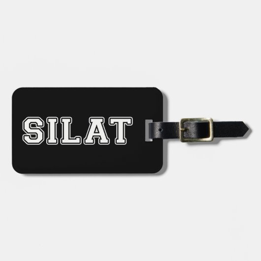 Silat Bagagelabel (Voorkant horizontaal)