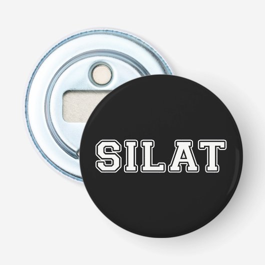 Silat Button Flesopener (Voorkant)