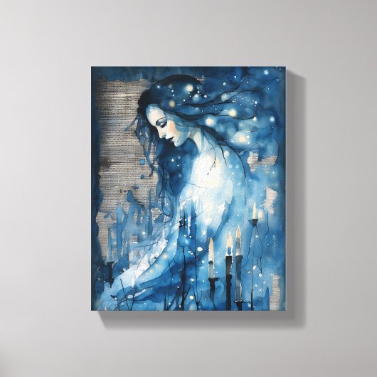 Silence Beauty Canvas Afdruk (Voorkant)