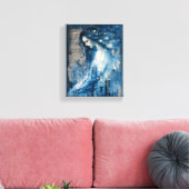 Silence Beauty Canvas Afdruk (Insitu (Woonkamer))