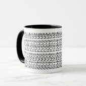 Silence Fuels Me Hidden Message Introvert Mug (Devant gauche)