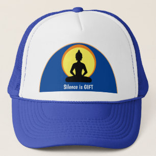 Silence is GIFT - Meditation & Buddha (Vipassana) Trucker Pet