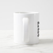 Silence, Je Lis ! Cheeky Mug (Dos)