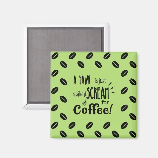 SILENCE SCREAM MAGNET (Recto/Verso)