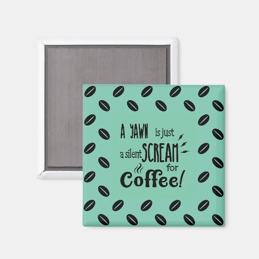 SILENCE SCREAM MAGNET (Recto/Verso)