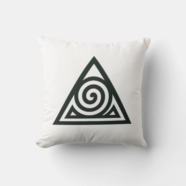 Silence Spiral Pillow Kussen (Voorkant)
