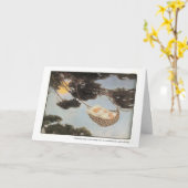 Silence-un-Bye, comptine de bébé - carte (Fleur jaune)