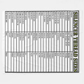 SILENCER-DREADGROOTTEN FLEECE DEKEN (Voorkant (Horizontaal))