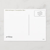 Silencieux Elfes Carte de vacances / Noël (Dos)