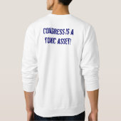 Silencieux Majorité-Aucuns plus ! sweatshirt (Dos)