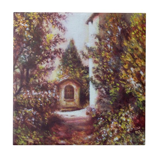 SILENT AUTUMN IN FLORENCE TEGELTJE (Voorkant)