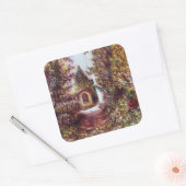 SILENT AUTUMN IN FLORENCE VIERKANTE STICKER (Envelop)