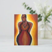 Silent Beauty-Briefkaart Briefkaart (Staand voorkant)