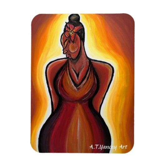 Silent Beauty Premium Flexi Magnet Magneet (Verticaal)