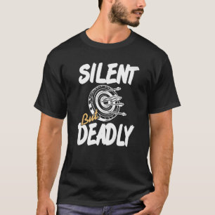 Silent Bud Deadly Geweldige Hunter Archery Cadeau T-shirt
