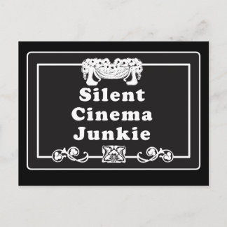Silent Cinema Junkie Briefkaart