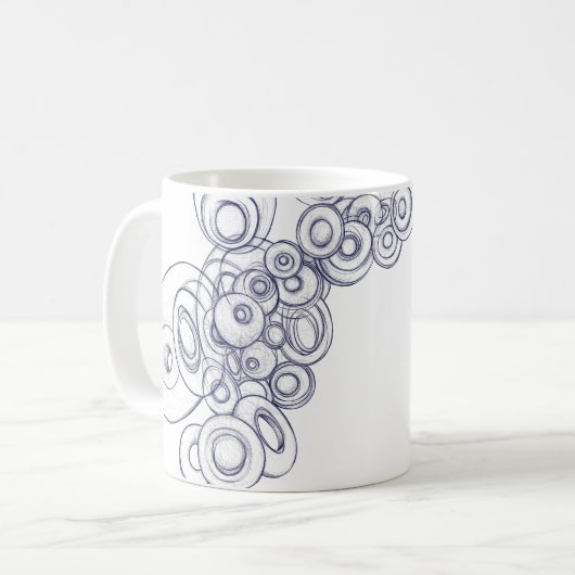 Silent Depths of Strength Koffiemok (Voorkant links)