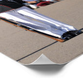 Silent Drill Team Precision-Poster Poster (Hoek)