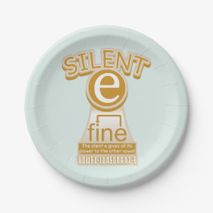 Silent E English Language Phonics Rule Papieren Bordje