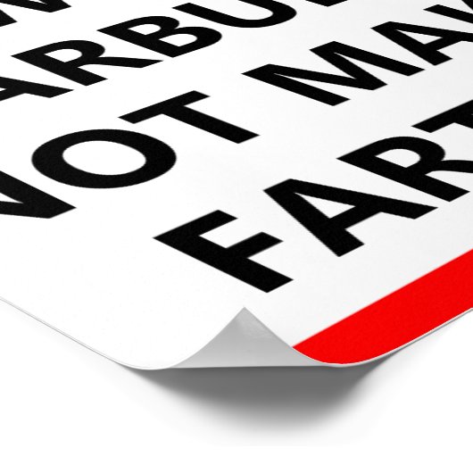 Silent Earbuds Funny Poster (Hoek)