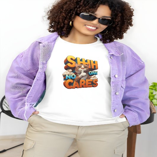 Silent Feline Desinterest T-shirt