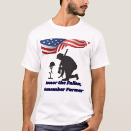 Silent fields of honor white t-shirt