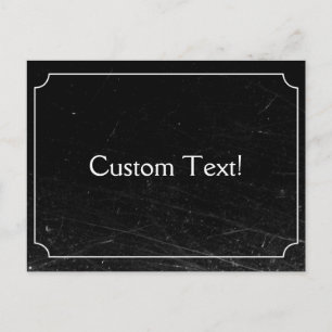  Silent Film Custom Briefkaart