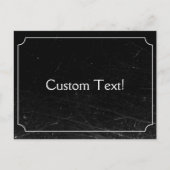 Silent Film Custom Briefkaart (Voorkant)