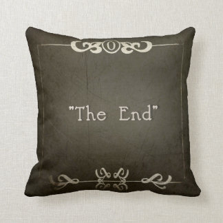 SILENT FILMS PILLOW "Het eind" Kussen