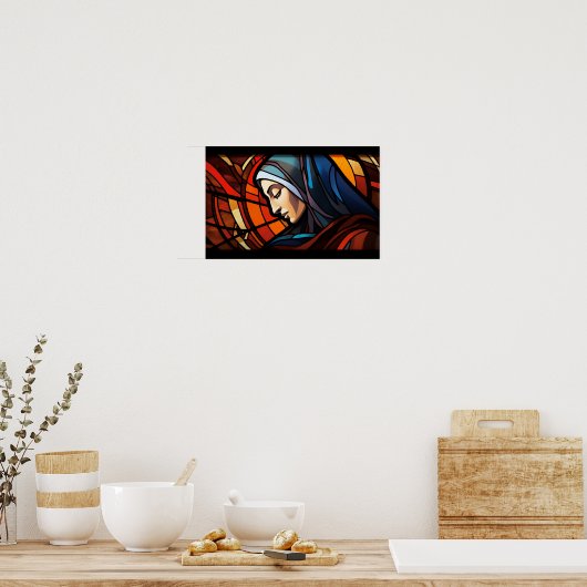 Silent Flame: Saint Teresa of Avila Poster (Keuken)