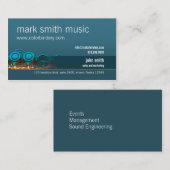 Silent Flute Visitekaartje (Voorkant / Achterkant)