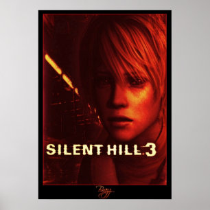 Silent Hill 3 Box Art Hoesje Red Versie Poster