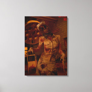 Silent Hill Nurse Canvas Afdruk