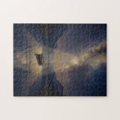 Silent Lake & Starry Night Jigsaw Puzzle (Horizontal)