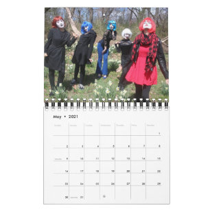 Silent, maar dagagenda 2021 kalender