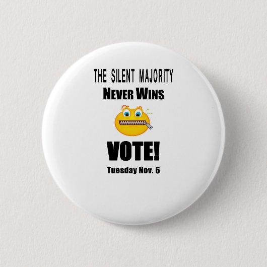 Silent Majority #1.pdf Ronde Button 5,7 Cm (Voorkant)