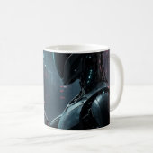 Silent Monitor — Mug Art Robot IA Rogue (Devant droit)