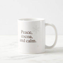 Silent Morning | Peace, Cocoa, and Calm  Koffiemok