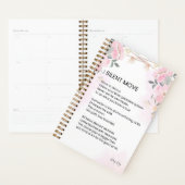 Silent Move - Aanmoedigingsgedicht Planner (Display)