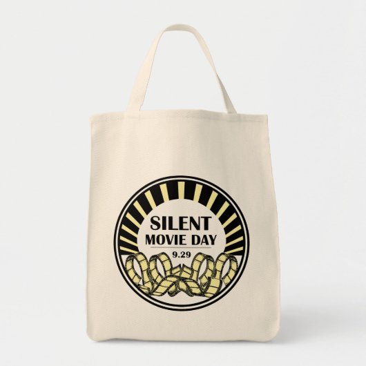 Silent Movie Day Tote Bag (Devant)