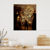 Silent Night 1891 Poster (Keuken)