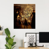 Silent Night 1891 Poster (Thuiskantoor)